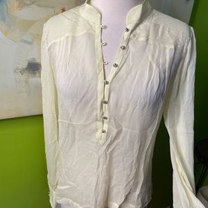Longsleeve sheer blouse